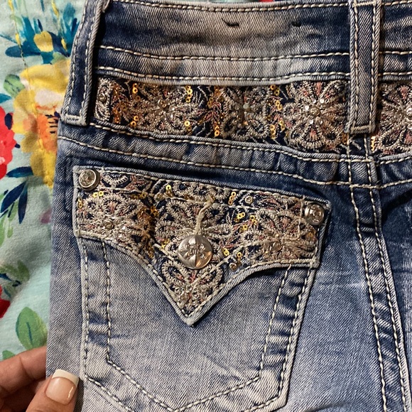 Miss Me Short Shorts sz24 NWOT - Picture 2 of 5